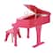 Hape Happy Grand Piano Pink Wooden Musical Instrument